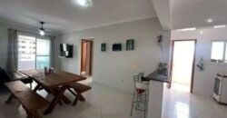 Apenas 3 quadras da praia em Aviação – Praia Grande – SP – todo mobiliado