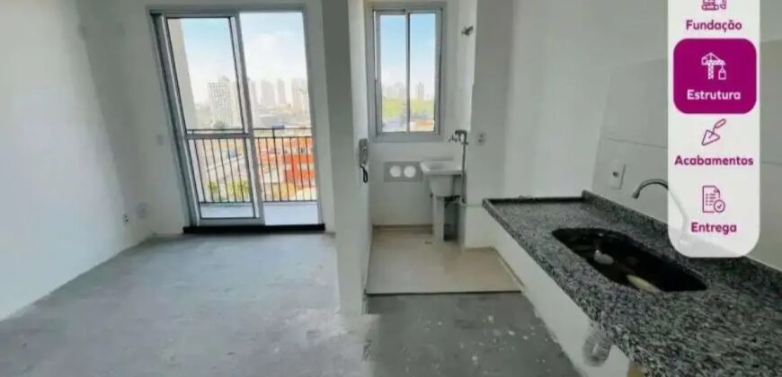 Imóvel para venda possui 39 metros quadrados com 1 quarto em Belenzinho – São Paulo – SP