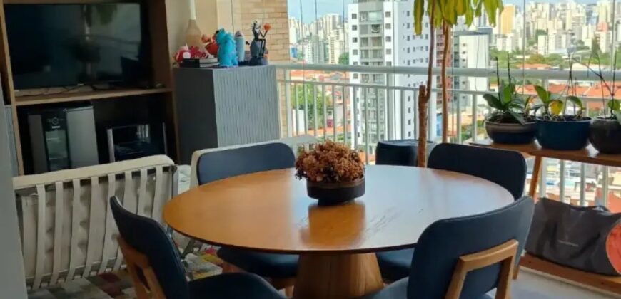 Excelente apartamento na vila gumercindo com varanda gourmet