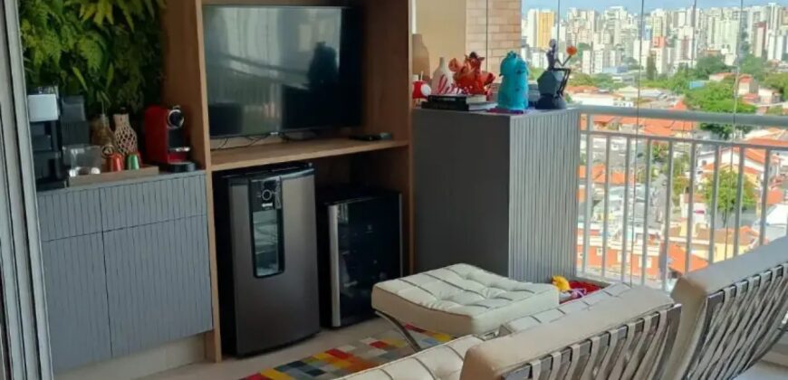 Excelente apartamento na vila gumercindo com varanda gourmet